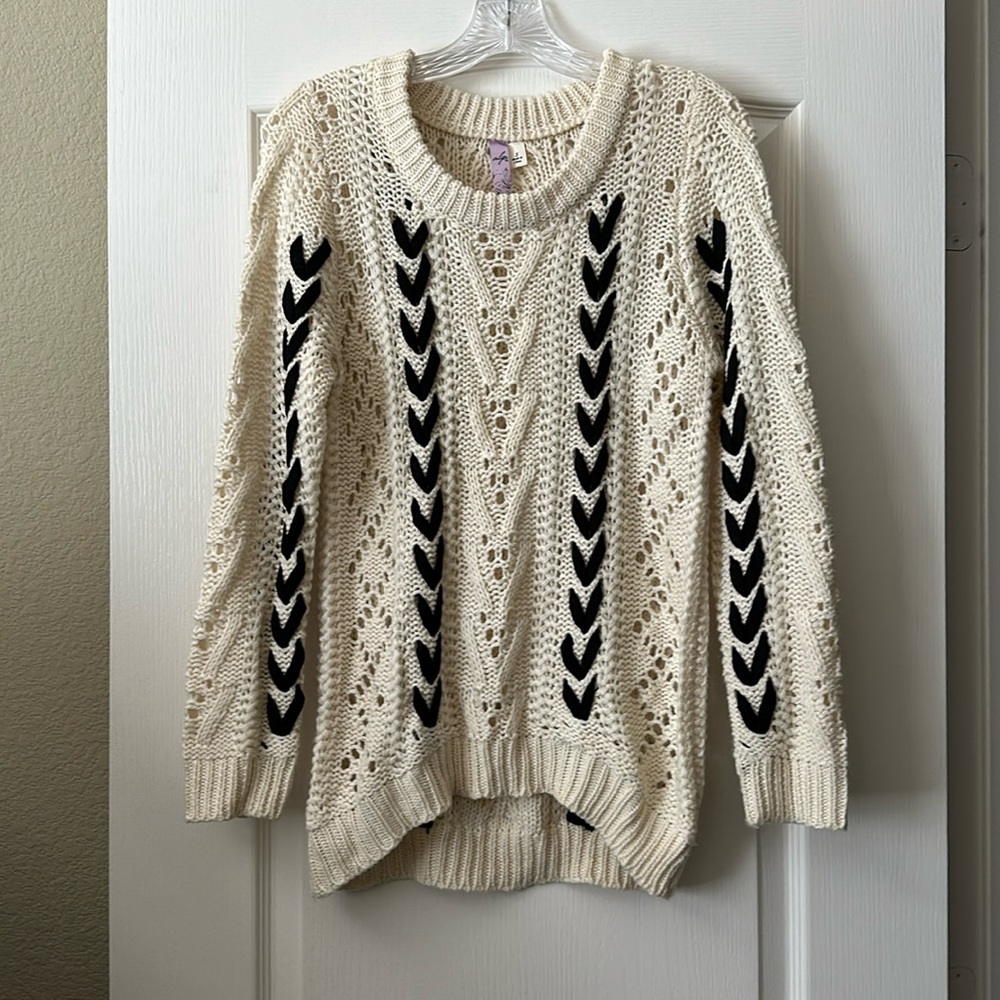 Chunky knit sweater